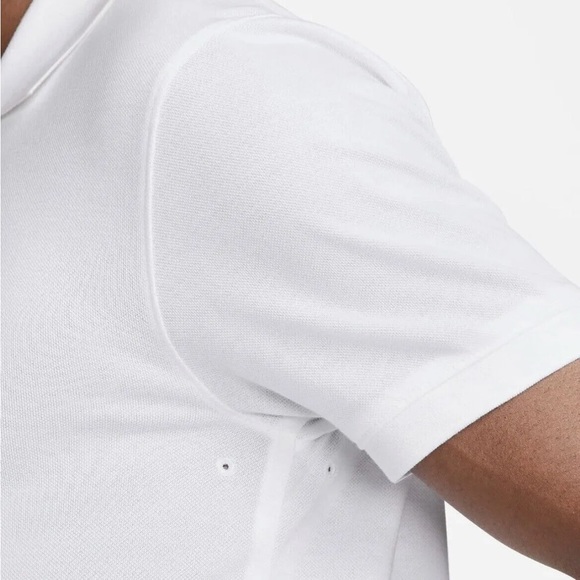 Nike The Nike Polo Rafael Nadal Tennis Slim Fit Shirt White DD8532-100 - Picture 3 of 6